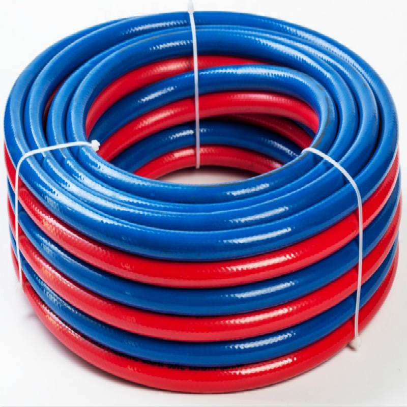 PVC kyslíková \/ acetylenová hadice \/ dvojitá svařovací hadice vyrobená v Číně