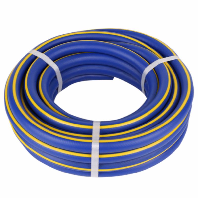 3vrstvá pletená barva se žlutou linkou Superflex PVC vodní hadice